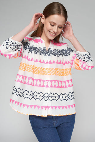 Vilagallo Drew Bordado Shirt - Premium clothing at Lonnys NY - Just $175! Shop Womens clothing now