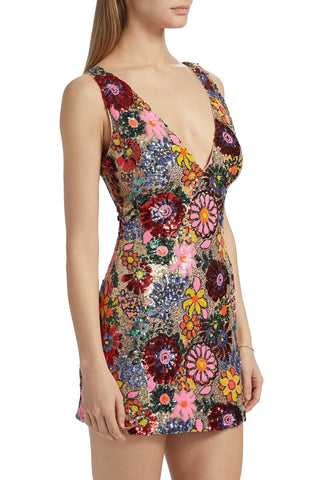 Ramy Brook Aera Floral Sequin Dress - Premium clothing at Lonnys NY - Just $495! Shop Womens clothing now 