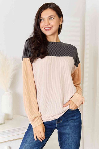 Double Take Dropped Shoulder Shirt *Online Only* - Premium clothing at Lonnys NY - Just $59! Shop Womens clothing now 