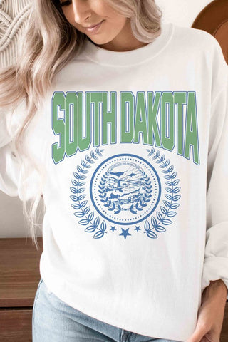 South Dakota State Wreath Graphic Sweatshirt  *Online Only* - Premium  from BLUME AND CO. - Just $66.63! Shop now 