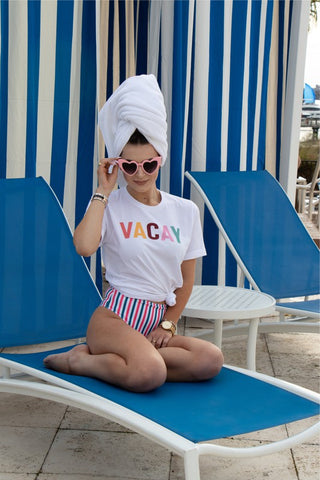 VACAY Softstyle Tee  *Online Only* - Premium  at Lonnys NY - Just $40! Shop Womens clothing now 