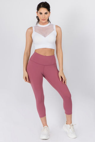 Buttery Soft Capri Activewear Leggings *Online Only* - Premium clothing at Lonnys NY - Just $50! Shop Womens clothing now 