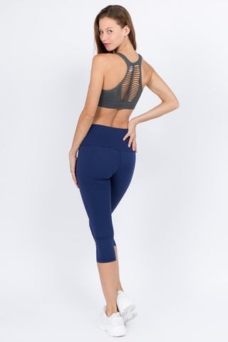 Buttery Soft Capri Activewear Leggings *Online Only* - Premium clothing at Lonnys NY - Just $50! Shop Womens clothing now 