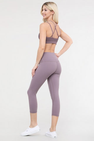 Buttery Soft Capri Activewear Leggings *Online Only* - Premium clothing at Lonnys NY - Just $50! Shop Womens clothing now 