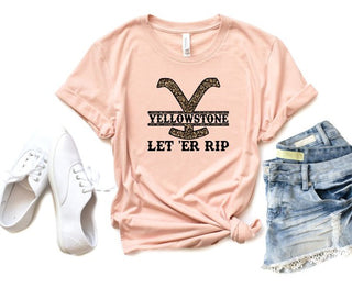 Yellowstone Let Er Rip Tee *Online Only* - Premium clothing at Lonnys NY - Just $39! Shop Womens clothing now 