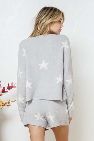 Star Print Top and Short Set *Online Only* - Premium clothing at Lonnys NY - Just $65! Shop Womens clothing now 