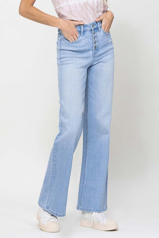 Stretch 90's Loose Leg Jeans *Online Only* - Premium clothing at Lonnys NY - Just $68! Shop Womens clothing now 