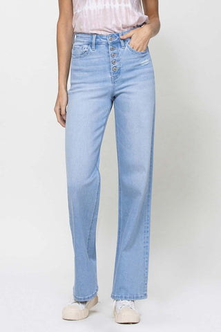 Stretch 90's Loose Leg Jeans *Online Only* - Premium clothing at Lonnys NY - Just $68! Shop Womens clothing now 