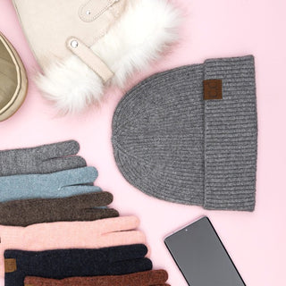 CC Cashmere Blend Cuff Beanie *Online Only* - Premium clothing at Lonnys NY - Just $30! Shop Womens clothing now 