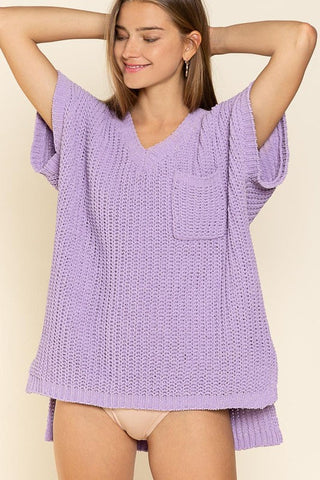 Chenille Thread Pullover Sweater  *Online Only* - Premium  from POL - Just $55! Shop now 
