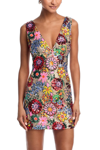 Ramy Brook Aera Floral Sequin Dress - Premium clothing at Lonnys NY - Just $495! Shop Womens clothing now 