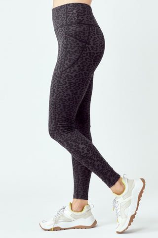 Black Leopard Leggings *Online Only* - Premium clothing at Lonnys NY - Just $33! Shop Womens clothing now 