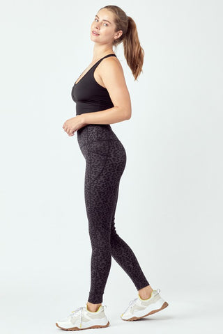 Black Leopard Leggings *Online Only* - Premium clothing at Lonnys NY - Just $33! Shop Womens clothing now 