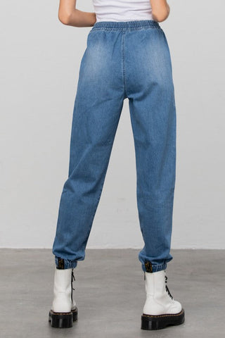 HIGH RISE PREMIUM JOGGER PANTS - Premium  at Lonnys NY - Just $75! Shop Womens clothing now 