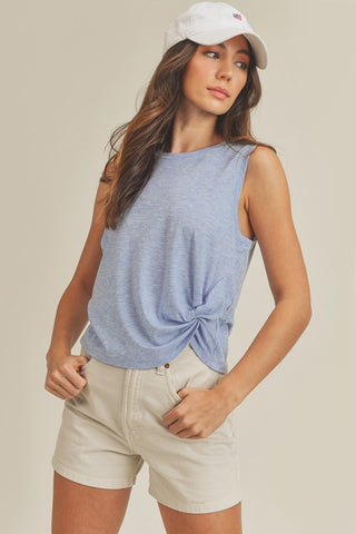 Laurel Twist Tank *Online Only* - Premium clothing at Lonnys NY - Just $40! Shop Womens clothing now 