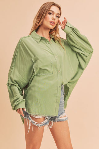 Delilah Shirt *Online Only* - Premium clothing at Lonnys NY - Just $58! Shop Womens clothing now 