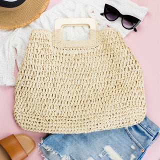 Oversized Straw Tote *Online Only* - Premium Bags at Lonnys NY - Just $60! Shop Womens clothing now 