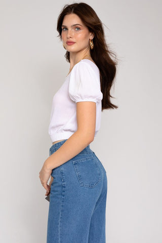 S/S One Shoulder Top - Premium  at Lonnys NY - Just $0! Shop Womens clothing now 