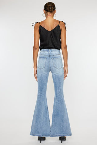 High Rise Super Flare Jeans *Online Only* - Premium clothing at Lonnys NY - Just $75! Shop Womens clothing now 