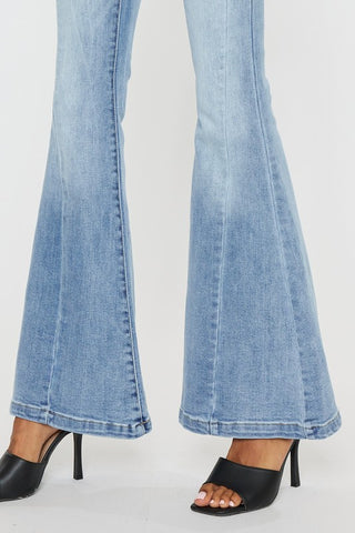 High Rise Super Flare Jeans *Online Only* - Premium clothing at Lonnys NY - Just $75! Shop Womens clothing now 