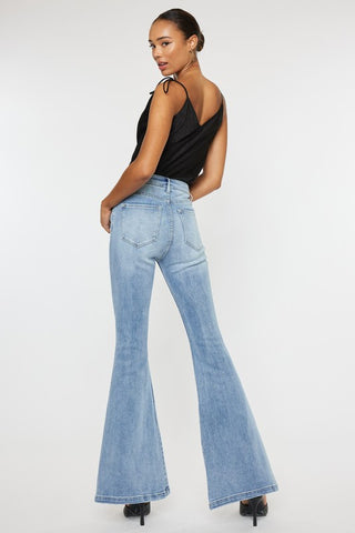 High Rise Super Flare Jeans *Online Only* - Premium clothing at Lonnys NY - Just $75! Shop Womens clothing now 