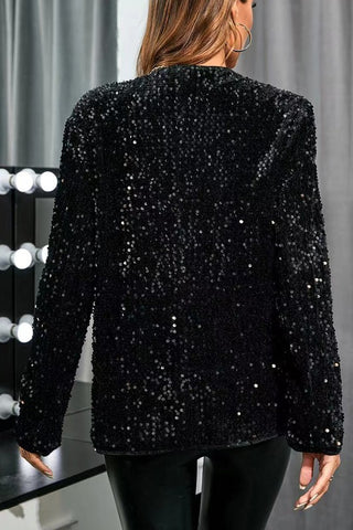 Sequin Blazer *Online Only* - Premium clothing at Lonnys NY - Just $52! Shop Womens clothing now 