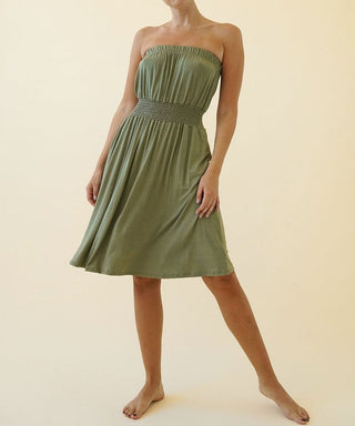 BAMBOO TUBE DRESS KNEE LENGTH * Online Only* - Premium  at Lonnys NY - Just $110.50! Shop Womens clothing now 