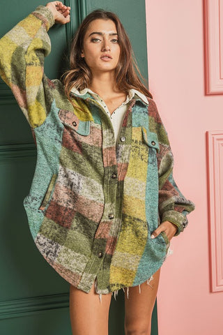 Relaxed Fit Shacket *Online Only* - Premium clothing at Lonnys NY - Just $55! Shop Womens clothing now 