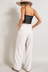 STRAIGHT LEG PANTS *Online Only*