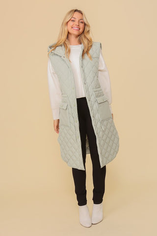 Oversized Quilted Midi Jacket *Online Only* - Premium clothing at Lonnys NY - Just $85! Shop Womens clothing now 