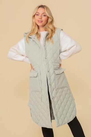 Oversized Quilted Midi Jacket *Online Only* - Premium clothing at Lonnys NY - Just $85! Shop Womens clothing now 