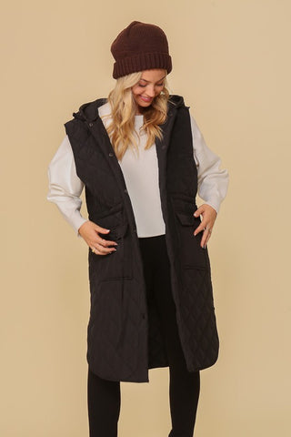 Oversized Quilted Midi Jacket *Online Only* - Premium clothing at Lonnys NY - Just $85! Shop Womens clothing now 