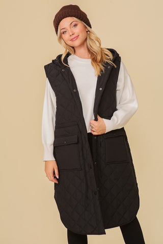 Oversized Quilted Midi Jacket *Online Only* - Premium clothing at Lonnys NY - Just $85! Shop Womens clothing now 