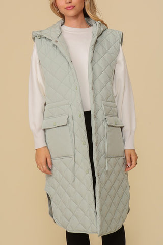 Oversized Quilted Midi Jacket *Online Only* - Premium clothing at Lonnys NY - Just $85! Shop Womens clothing now 