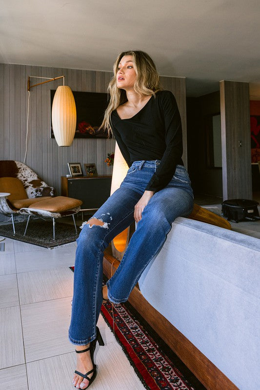 Flying Monkey Stretch High Rise Bootcut*Online Only*