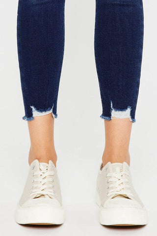 Mid RIse Ankle Skinny Jeans *Online Only* - Premium  at Lonnys NY - Just $57.63! Shop Womens clothing now 