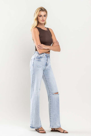 90s Vintage Super High Rise Flare Jeans *Online Only* - Premium clothing at Lonnys NY - Just $85! Shop Womens clothing now 