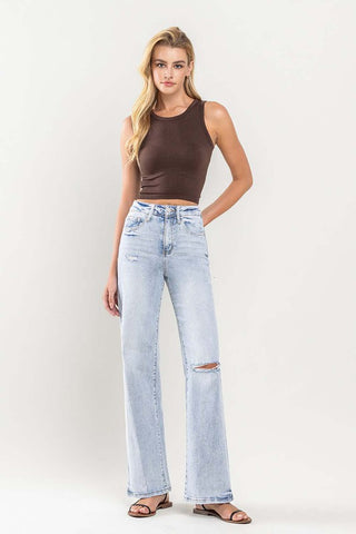 90s Vintage Super High Rise Flare Jeans *Online Only* - Premium clothing at Lonnys NY - Just $85! Shop Womens clothing now 