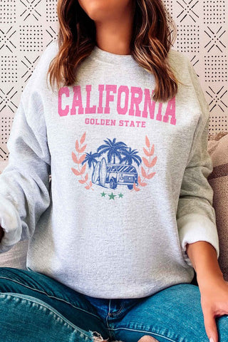 CALIFORNIA GOLDEN STATE GRAPHIC SWEATSHIRT *Online Only* - Premium  at Lonnys NY - Just $66.63! Shop Womens clothing now 