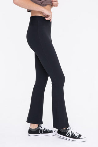 Flared High-Waist Leggings *Online Only* - Premium clothing at Lonnys NY - Just $62! Shop Womens clothing now 