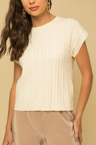 Cable Knit Vest * Online Only* - Premium  from Gilli - Just $48! Shop now 