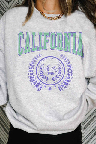 CALIFORNIA GRAPHIC SWEATSHIRT *Online Only* - Premium  at Lonnys NY - Just $66.63! Shop Womens clothing now 