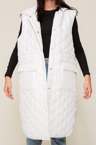 Oversized Quilted Midi Jacket *Online Only* - Premium clothing at Lonnys NY - Just $85! Shop Womens clothing now 