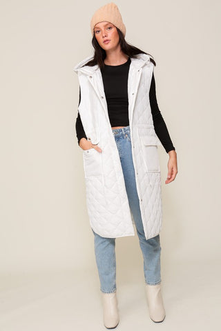 Oversized Quilted Midi Jacket *Online Only* - Premium clothing at Lonnys NY - Just $85! Shop Womens clothing now 