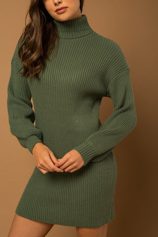 Balloon Sleeve Sweater Dress *Online Only* - Premium clothing at Lonnys NY - Just $57! Shop Womens clothing now 