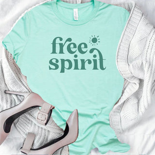 Free Spirit Bella Canvas Crewneck Tee *Online Only* - Premium  from Ocean and 7th - Just $50! Shop now 