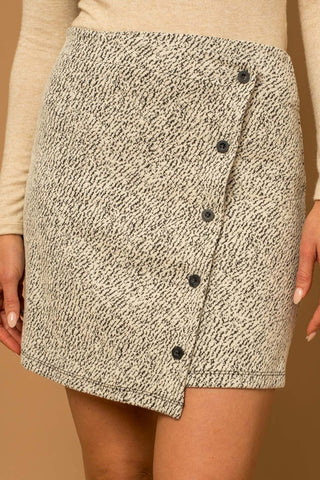 Button Front Mini Skirt *Online Only* - Premium clothing at Lonnys NY - Just $42! Shop Womens clothing now 