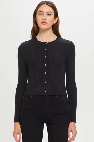 Goldie Chelsea Cardigan - Premium Shirts & Tops at Lonnys NY - Just $170! Shop Womens clothing now 