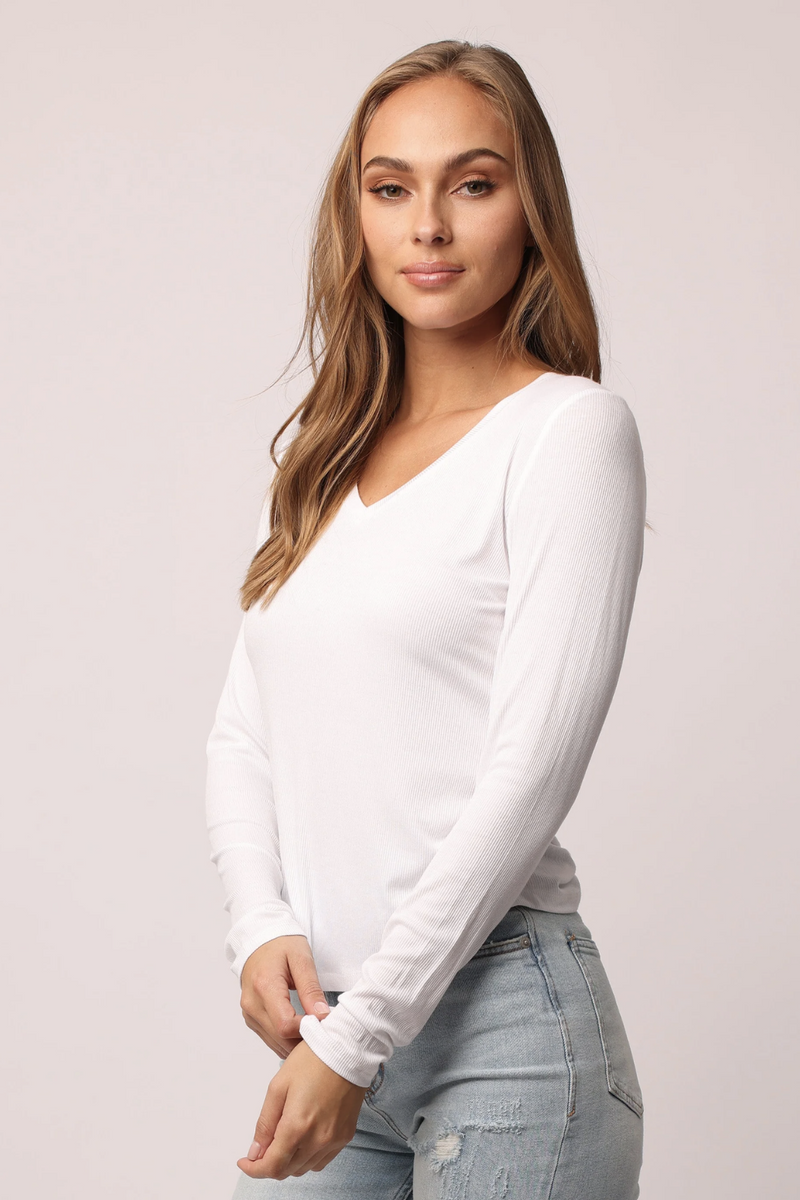 Another Love Sophie Long Sleeve Tee Cypress