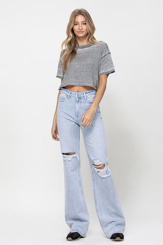 90's Vintage Flare Jeans *Online Only* - Premium  from VERVET by Flying Monkey - Just $75! Shop now 